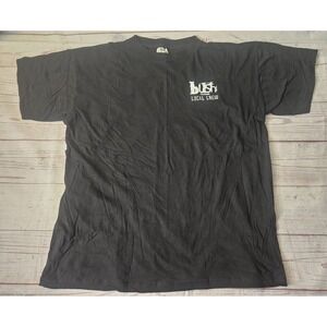 Bush Local Crew Black XL 100% Cotton Dble Stitch Caribbean Dream Concert T-Shirt